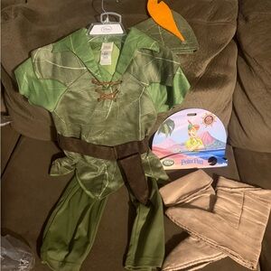 Disney Peter Pan Adventure Costume - Green and Brown